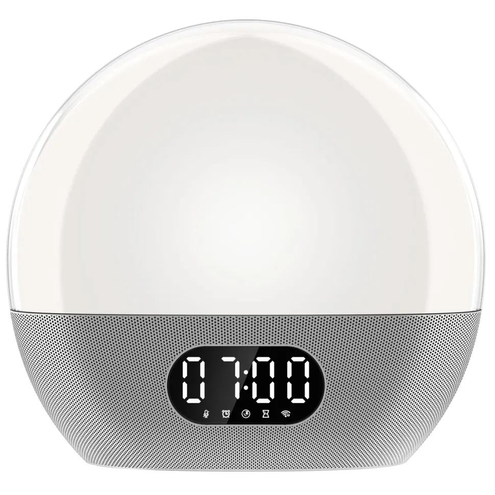 WiiM Wake-up light med väckarklocka
