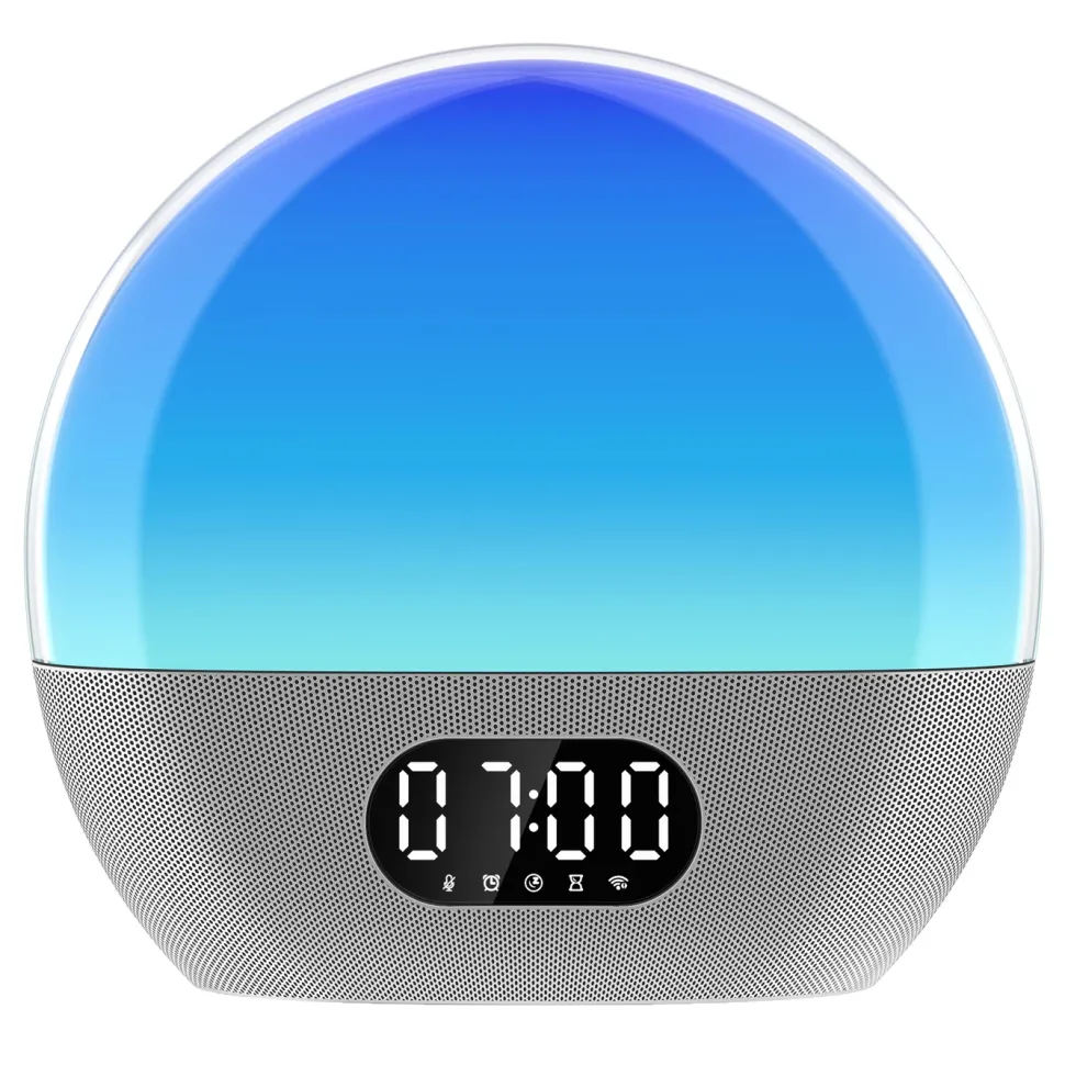 WiiM Wake-up light med väckarklocka