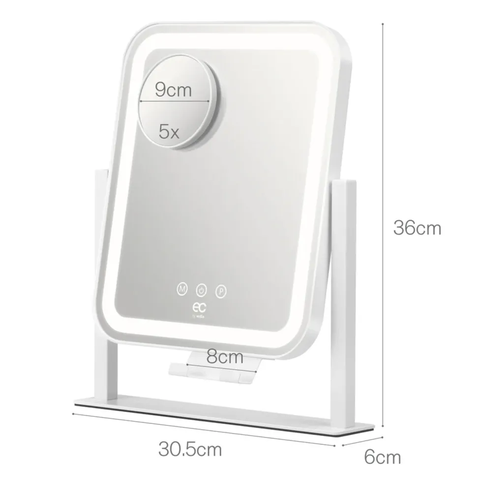 Wilfa EC Glowing sminkspegel 25 cm