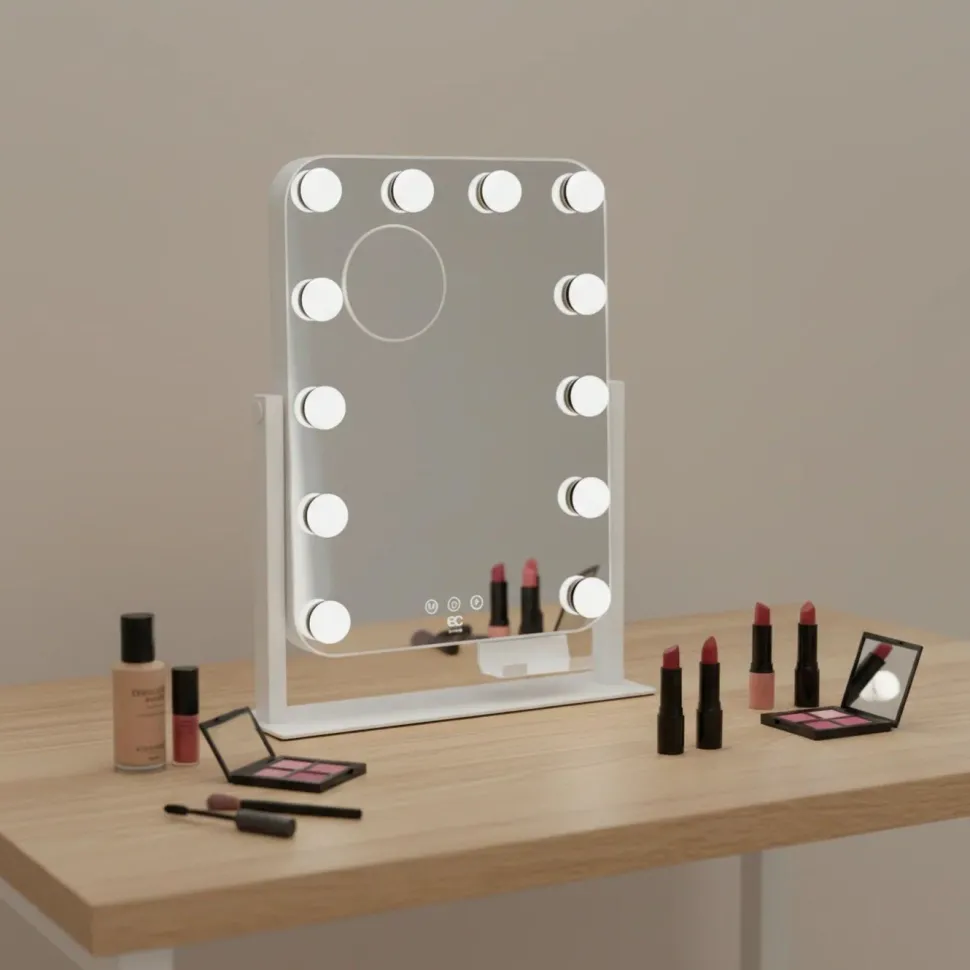 Wilfa Shine sminkspegel med LED-belysning