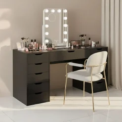 Wilfa Shine sminkspegel med LED-belysning