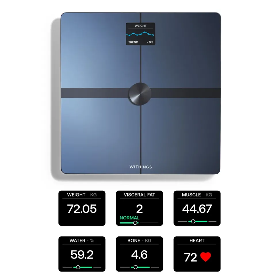 Withings Body Smart Personvåg med wifi Svart