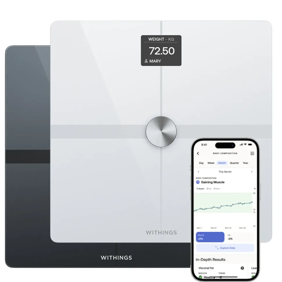 Withings Body Smart Personvåg med wifi Svart