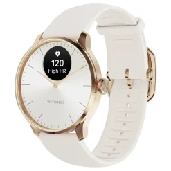Withings Scanwatch Light Smartklocka med klassisk urtavla 37 mm Rose Gold
