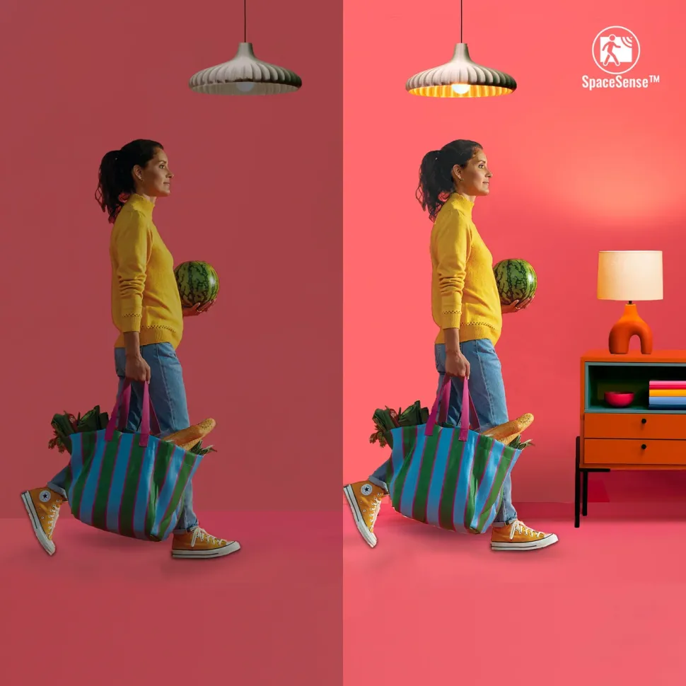 WiZ Amber Filament G200 Smart LED-lampa E27 390 lm