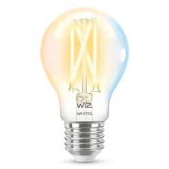 WiZ Clear Filament A60 Smart LED-lampa E27 806 lm