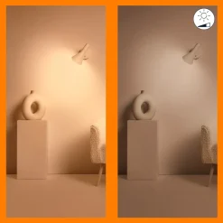 WiZ C37 Smart LED-lampa E14 470 lm 2-pack