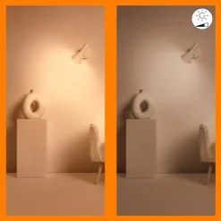 WiZ Varmvit C37 Smart LED-lampa E14 470 lm