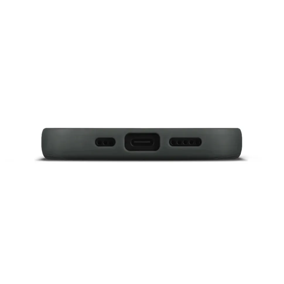 WOOLNUT Läderfodral för iPhone 17 Svart