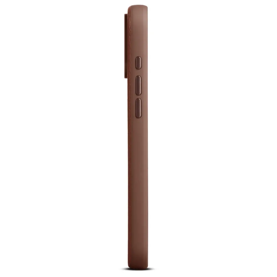 WOOLNUT Läderfodral för iPhone 17 Pro Max Cognac