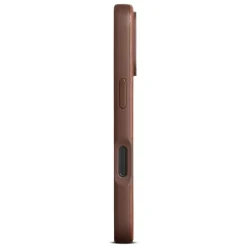 WOOLNUT Läderfodral för iPhone 16 Pro Cognac