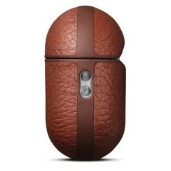 WOOLNUT Skal i läder till AirPods Pro 3-laddfodral Cognac