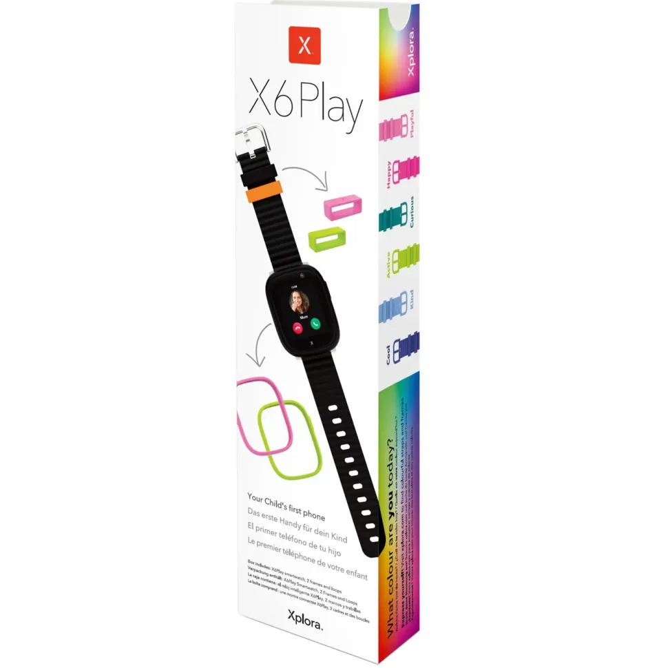 Xplora X6Play GPS-klocka med telefon för barn