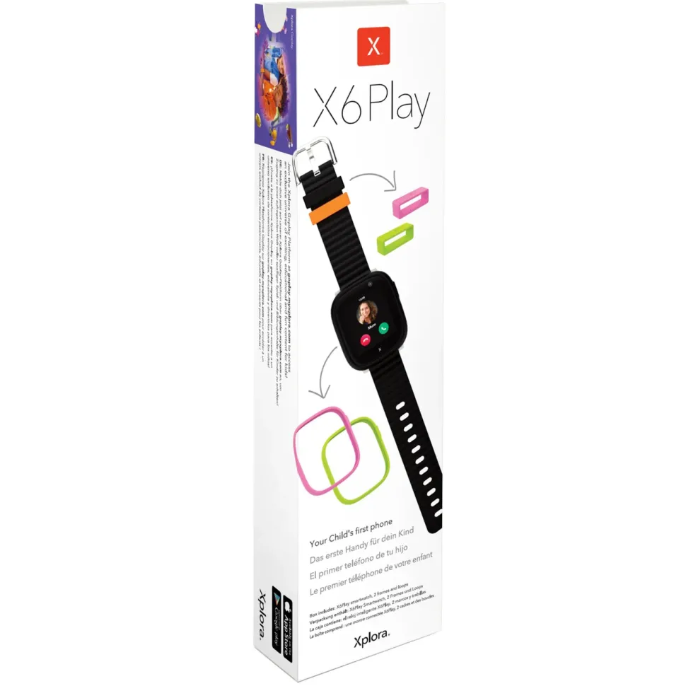 Xplora X6Play GPS-klocka med telefon för barn