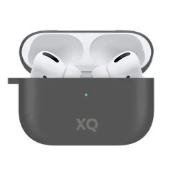 Xqisit Komposterbart fodral för AirPods Pro (Gen 1, 2019) Svart