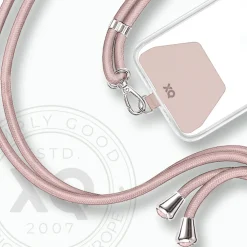 Xqisit Phone Strap Universal mobilrem för mobilskal Rosa