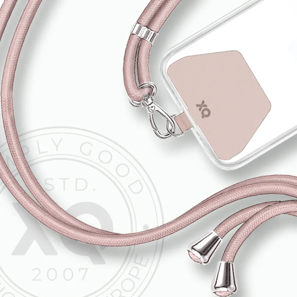 Xqisit Phone Strap Universal mobilrem för mobilskal Rosa