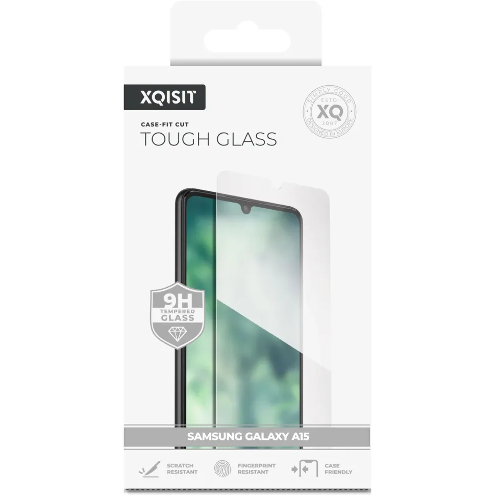 Xqisit Skärmskydd i glas för Galaxy A15