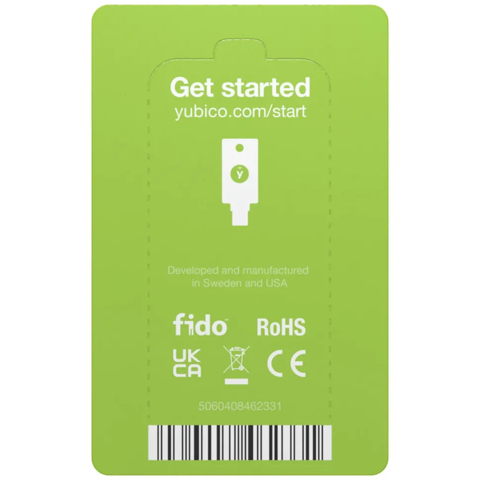 Yubico YubiKey 5C NFC Säkerhetsnyckel med USB-C
