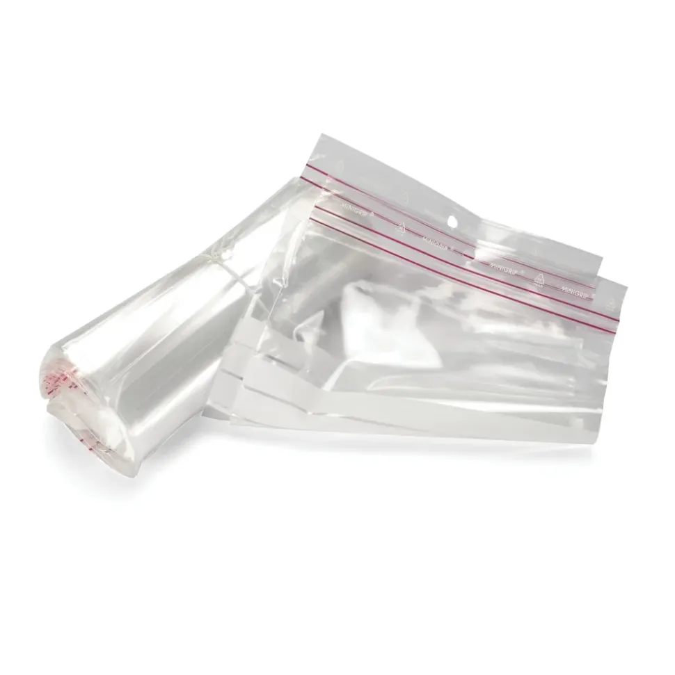Zip-påse med skrivfält 150x200 mm, 100-pack