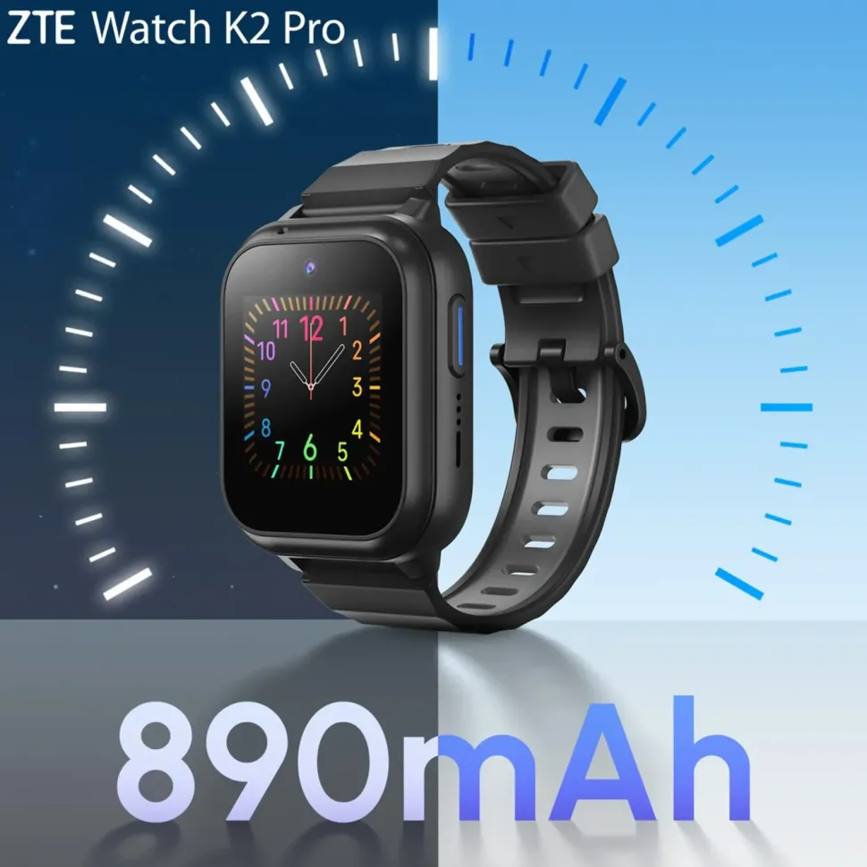 ZTE Watch K2 Pro – smartklocka för barn Svart